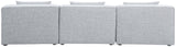 Cube Modular Sofa - Elegant Linen Textured Upholstery for Custom Comfort and Contemporary Style