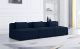 Cube Modular Sofa - Elegant Linen Textured Upholstery for Custom Comfort and Contemporary Style