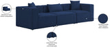 Cube Modular Sofa - Elegant Linen Textured Upholstery for Custom Comfort and Contemporary Style