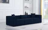 Cube Modular Sofa - Elegant Linen Textured Upholstery for Custom Comfort and Contemporary Style