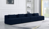 Cube Modular Sofa - Elegant Linen Textured Upholstery for Custom Comfort and Contemporary Style