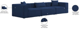 Cube Modular Sofa - Elegant Linen Textured Upholstery for Custom Comfort and Contemporary Style