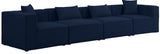 Cube Modular Sofa - Elegant Linen Textured Upholstery for Custom Comfort and Contemporary Style