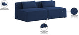 Cube Modular Sofa - Elegant Linen Textured Upholstery for Custom Comfort and Contemporary Style