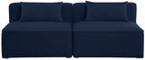 Cube Modular Sofa - Elegant Linen Textured Upholstery for Custom Comfort and Contemporary Style