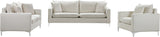 Naomi Velvet Chair – Luxurious Contemporary Design with Customizable Legs and Cozy Pillows Included