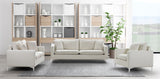 Naomi Velvet Chair – Luxurious Contemporary Design with Customizable Legs and Cozy Pillows Included