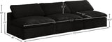 Cozy Modular Armless Sofa – Experience Cloud-Like Comfort with Soft Fiber-Filled Cushions Today!
