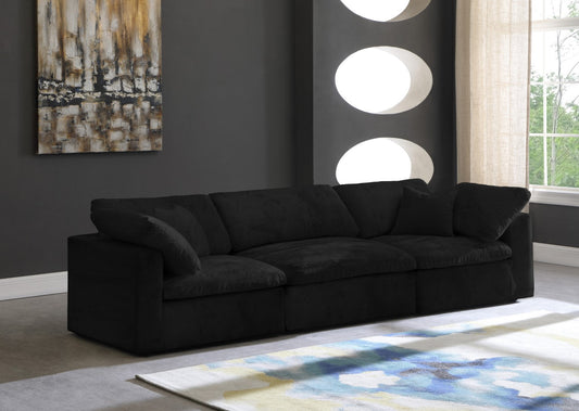 Cozy Modular Sofa: Embrace Cloud-Like Comfort with Soft Fiber Cushions for Ultimate Relaxation