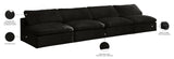 Cozy Modular Armless Sofa – Experience Cloud-Like Comfort with Soft Fiber-Filled Cushions Today!
