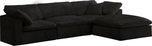 Cozy Velvet Modular Sectional Sofa – Luxurious Cloud-Like Comfort for Elegant Living Spaces
