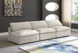 Cozy Modular Armless Sofa – Experience Cloud-Like Comfort with Soft Fiber-Filled Cushions Today!