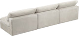 Cozy Modular Armless Sofa – Experience Cloud-Like Comfort with Soft Fiber-Filled Cushions Today!