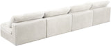 Cozy Modular Armless Sofa – Experience Cloud-Like Comfort with Soft Fiber-Filled Cushions Today!