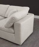 Cozy Modular Armless Sofa – Experience Cloud-Like Comfort with Soft Fiber-Filled Cushions Today!