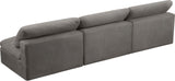 Cozy Modular Armless Sofa – Experience Cloud-Like Comfort with Soft Fiber-Filled Cushions Today!