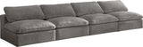 Cozy Modular Armless Sofa – Experience Cloud-Like Comfort with Soft Fiber-Filled Cushions Today!