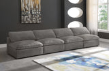 Cozy Modular Armless Sofa – Experience Cloud-Like Comfort with Soft Fiber-Filled Cushions Today!