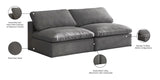 Cozy Modular Armless Sofa – Experience Cloud-Like Comfort with Soft Fiber-Filled Cushions Today!