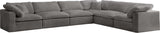 Cozy Velvet Modular Sectional - Experience Cloud-Like Comfort with Elegant Design for Any Room