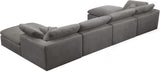 Cozy Velvet Modular Sectional - Experience Cloud-Like Comfort with Elegant Design for Any Room