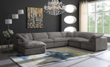 Cozy Velvet Modular Sectional - Experience Cloud-Like Comfort with Elegant Design for Any Room