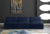 Cozy Modular Armless Sofa – Experience Cloud-Like Comfort with Soft Fiber-Filled Cushions Today!