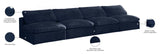 Cozy Modular Armless Sofa – Experience Cloud-Like Comfort with Soft Fiber-Filled Cushions Today!