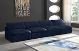 Cozy Modular Armless Sofa – Experience Cloud-Like Comfort with Soft Fiber-Filled Cushions Today!