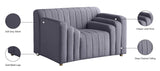 Naya Velvet Chair - Modern Deep Channel Tufted Design with Gold Metal Legs for Chic Living Spaces
