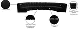 Infinity Modular 7-Piece Sectional Sofa - Soft Velvet, Contemporary Design for Versatile Living Spaces