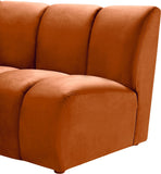 Infinity Modular 9-Piece Sectional Sofa – Luxurious Velvet Upholstery, Deep Channel Tufting, Modern Design
