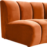 Infinity Modular 9-Piece Sectional Sofa – Luxurious Velvet Upholstery, Deep Channel Tufting, Modern Design
