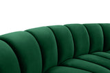 Infinity Modular 9-Piece Sectional Sofa – Luxurious Velvet Upholstery, Deep Channel Tufting, Modern Design
