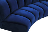 Infinity Modular 9-Piece Sectional Sofa – Luxurious Velvet Upholstery, Deep Channel Tufting, Modern Design