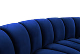 Infinity Modular 9-Piece Sectional Sofa – Luxurious Velvet Upholstery, Deep Channel Tufting, Modern Design