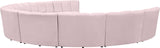 Infinity Modular 9-Piece Sectional Sofa – Luxurious Velvet Upholstery, Deep Channel Tufting, Modern Design