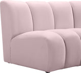 Infinity Modular 9-Piece Sectional Sofa – Luxurious Velvet Upholstery, Deep Channel Tufting, Modern Design