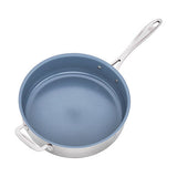 ZWILLING Spirit 3-ply Stainless Steel Ceramic Nonstick Saute Pan