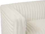 Ravish Velvet Loveseat - Modern Elegance with Deep Channel Tufting & Stylish Gold or Chrome Legs