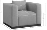 Alfie Chair - Cozy Contemporary Living Room Chair with Chic Design and Plush Comfort for Reading Nook