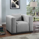 Alfie Chair - Cozy Contemporary Living Room Chair with Chic Design and Plush Comfort for Reading Nook