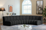 Infinity Boucle Fabric Modular Sectional Sofa with Deep Channel Tufting for Modern Living Spaces