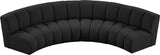 Infinity Boucle Fabric Modular Sectional Sofa with Deep Channel Tufting for Modern Living Spaces