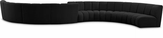 Infinity Boucle Fabric Modular Sectional Sofa – Luxurious Deep Channel Tufting & Contemporary Design