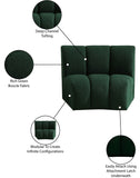 Infinity Boucle Fabric Modular Chair - Luxurious Deep Channel Tufting for Contemporary Living Spaces