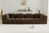 CORDELIA 151" 4-Seater High Armrest Sofa