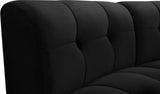 Limitless Modular Sectional Loveseat with Upscale Tufting and Contemporary Design for Ultimate Comfort