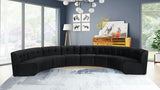 Limitless 8-Piece Modular Sectional Sofa with Contemporary Design and Luxurious Soft Touch Upholstery