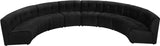 Limitless 8-Piece Modular Sectional Sofa with Contemporary Design and Luxurious Soft Touch Upholstery